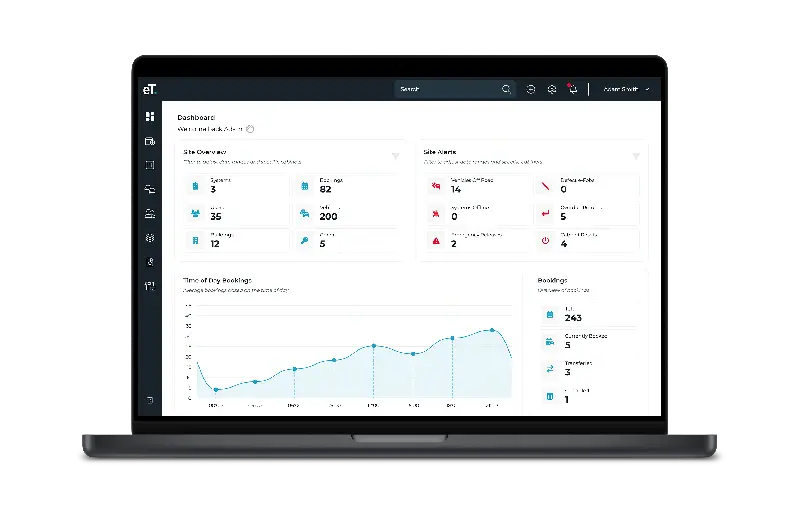 e-Track web software that helps with key tracking and security